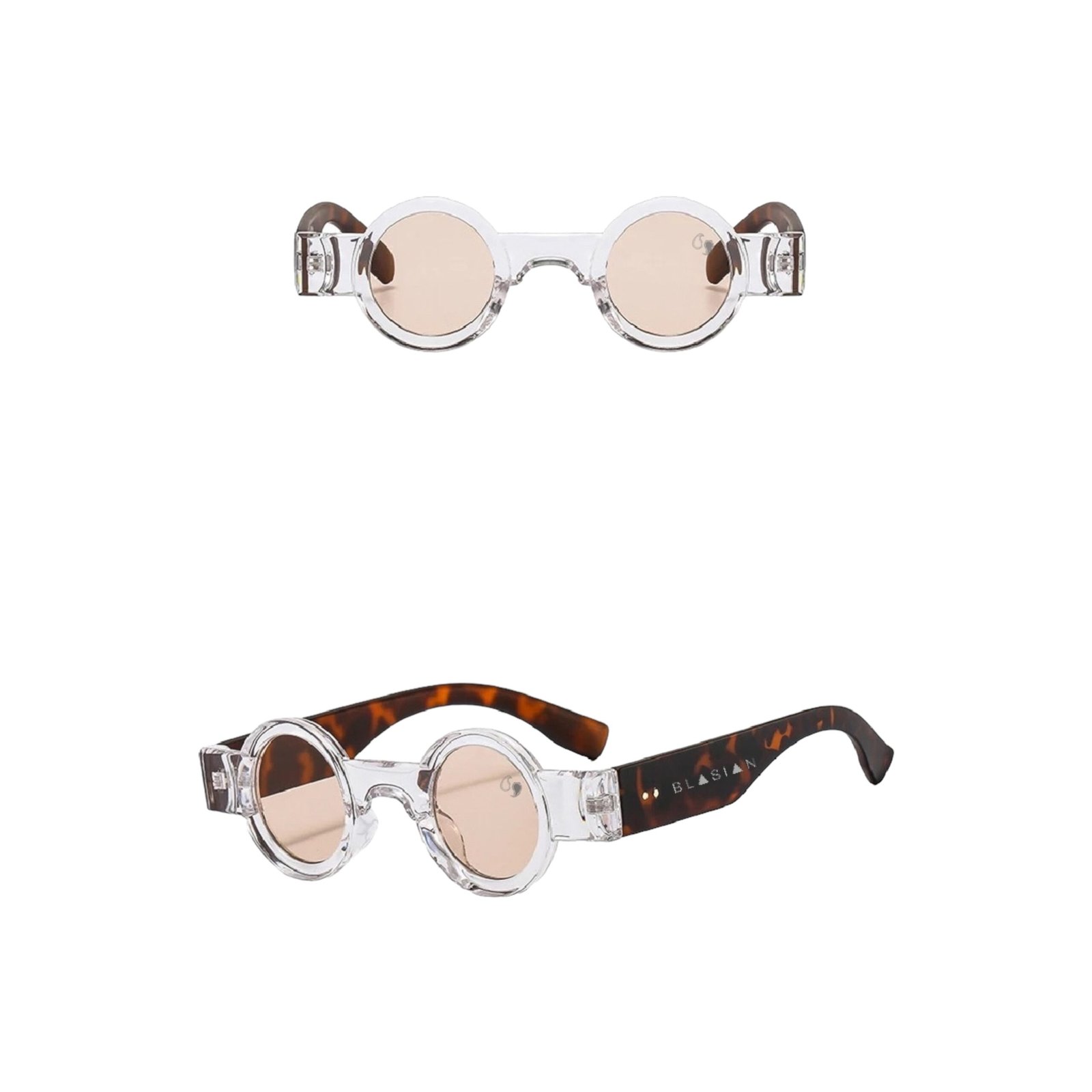 Transparent light brown